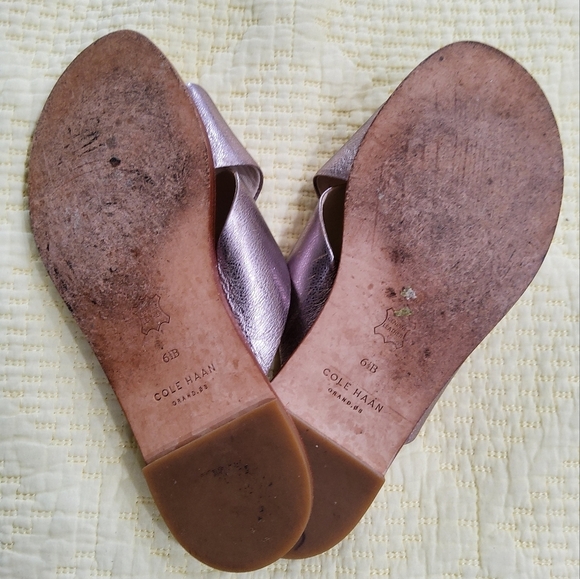 Cole Haan Anika Flat Criss-cross Sandals Size 6,5 - Picture 3 of 7